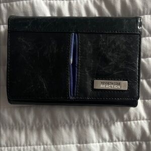 Kenneth Cole Reaction Black and Blue Wallet